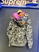 Jaqueta Bape Shark Camo Black Duo Hoodie - Pronta Entrega