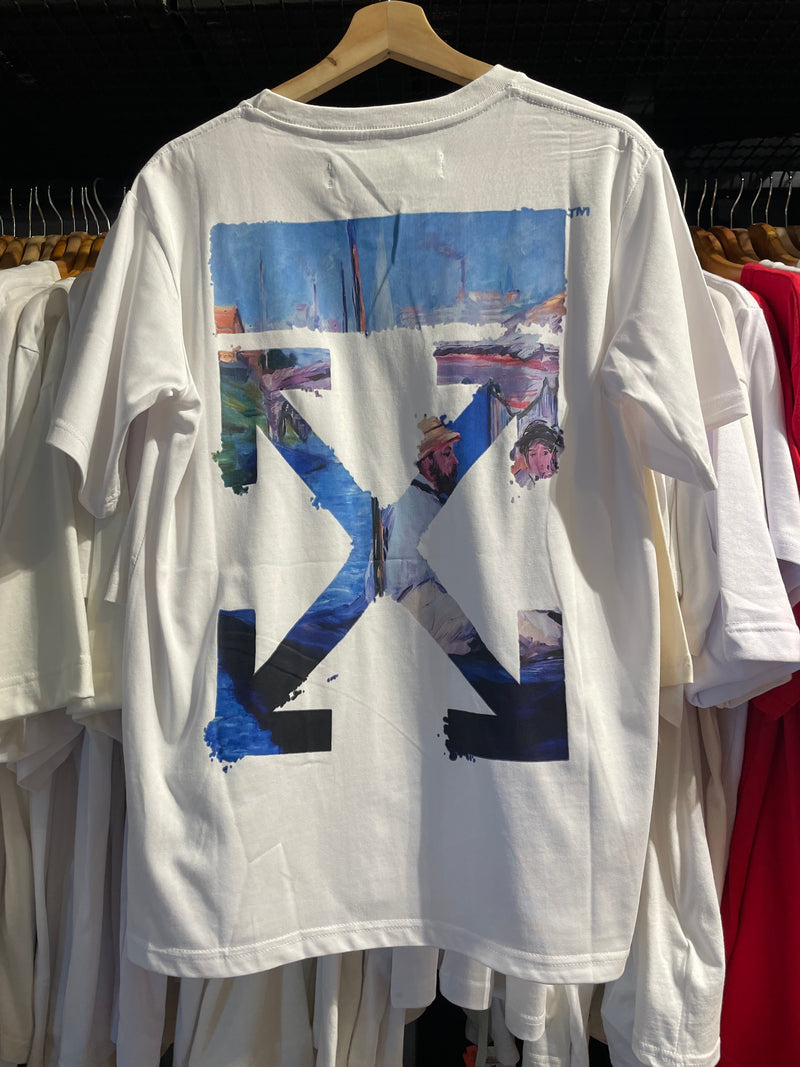 Camiseta OFF WHITE Branca - Pronta Entrega
