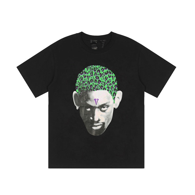 Camiseta Vlone Rodman Cheetah Black - Encomenda