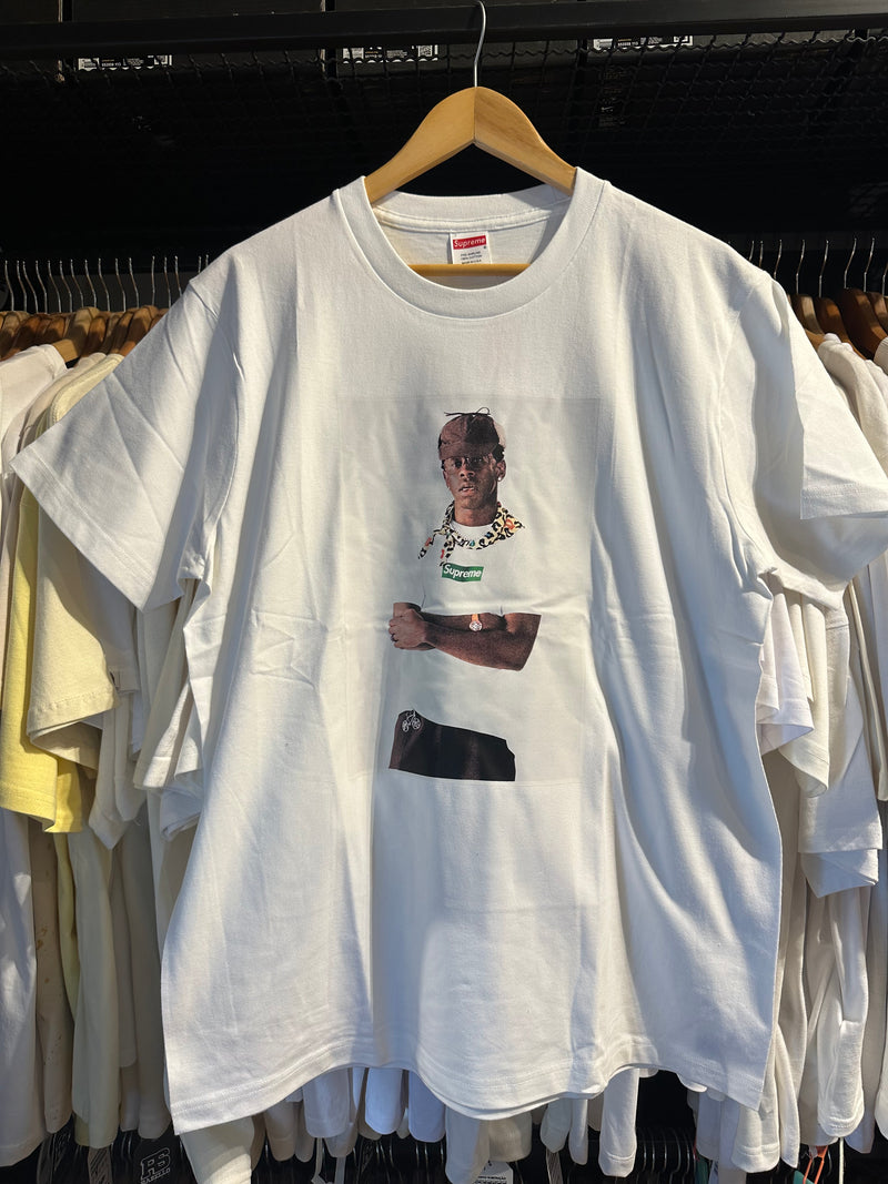 Camiseta Supreme Tyler The Creator Branco - Pronta Entrega