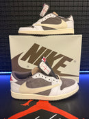 Tênis Nike Air Jordan 1 Retrô Low OG SP x Travis Scott Reverse Mocha - Pronta Entrega