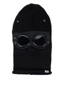 Touca C.P. Company Balaclava De Tricô Com Detalhe De Óculos - PRONTA ENTREGA