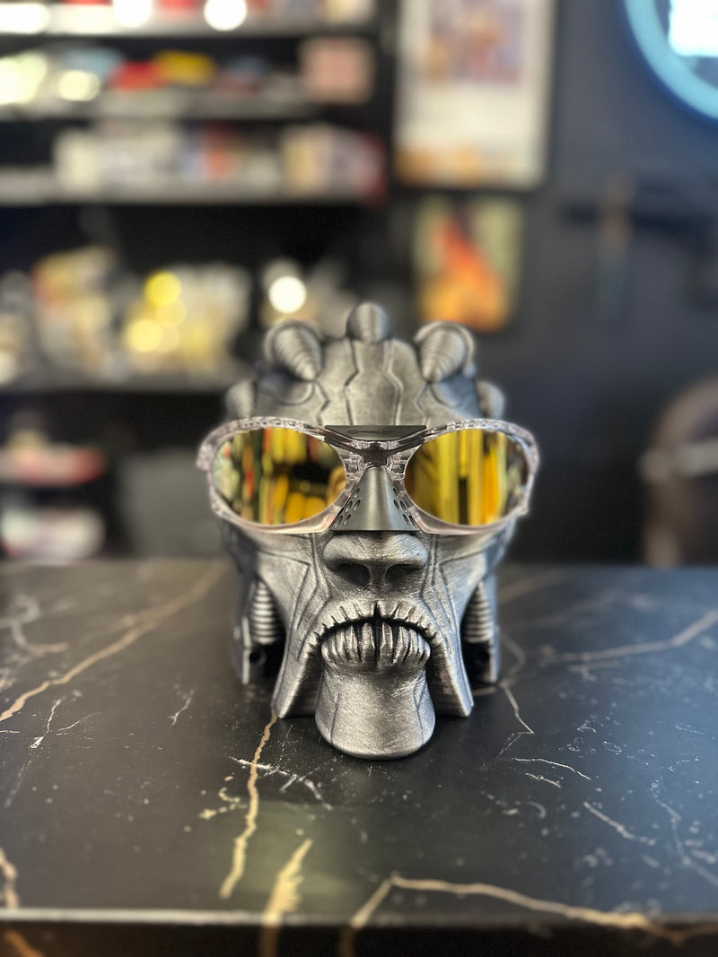 Óculos Oakley PLANTARIS Silver Lente Prizm - Pronta Entrega