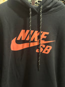 Moletom com Gorro Nike SB Black/Red - Pronta Entrega