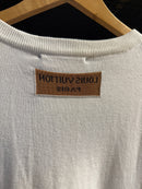 Camiseta Louis Vuitton Monogram Comics Intarsia Short Branca - Pronta Entrega