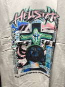 Camiseta Hellstar “Has Your Progress Been Saved?” Branca - Pronta Entrega