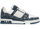 Louis Vuitton LV Trainer Monogram Denim White Blue - Encomenda