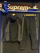 Conjunto Nike Tech Fleece Black Grey  - Pronta Entrega