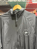 Jaqueta Nike Athletic Department Embroidered Black/White Windbreaker - Pronta Entrega