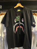 Camiseta BAPE ‘Shark Logo’ Preta - Pronta Entrega