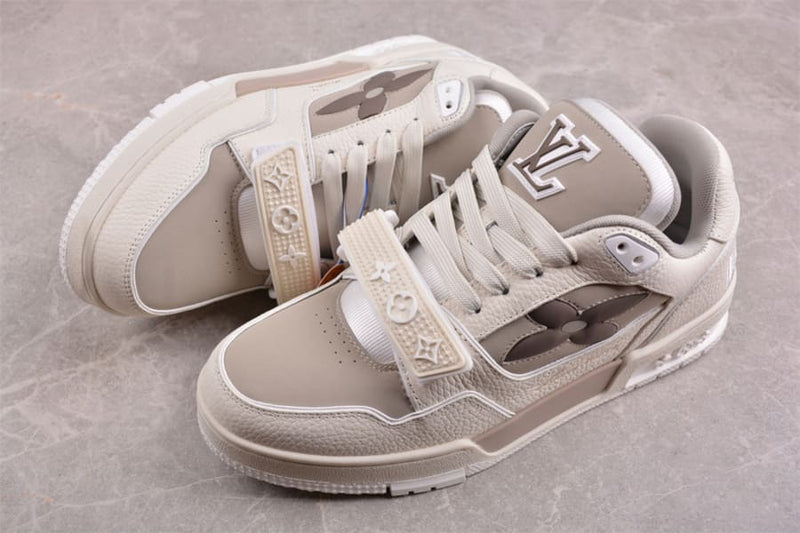 Louis Vuitton Trainer Monogram Flower Beige - Encomenda