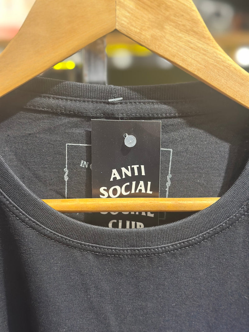 Camisa Anti Social Social Club Preta - Pronta Entrega