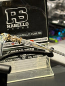 Óculos Chrome Hearts Armação Transparente Gold Lente Clear - Pronta Entrega