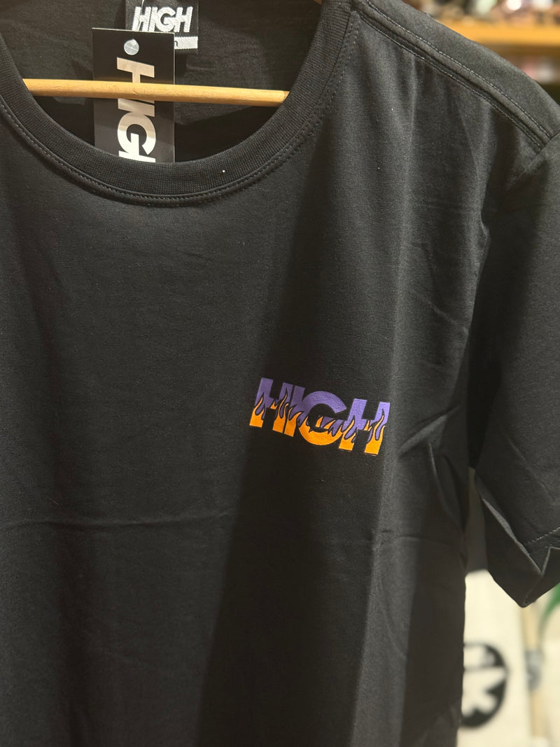 Camisa High X Disney Preta Mickey Mouse - Pronta Entrega