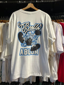 Camiseta OFF WHITE “BULLS ABLUH” Branca - Pronta Entrega