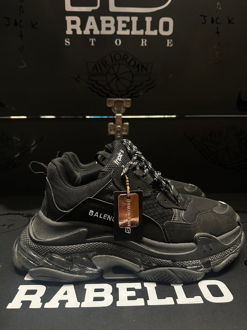 Tênis Balenciaga Triple S Black - Pronta Entrega