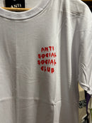 Camisa Anti Social Social Club Branca Blood - Pronta Entrega