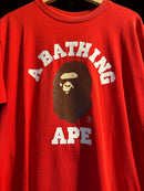 Camiseta BAPE Vermelho - Pronta Entrega