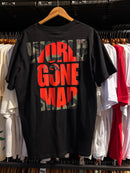 Camiseta BAPE World Gone Mad Preta - Pronta Entrega