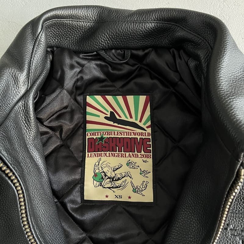 Jaqueta Corteiz Leather - Encomenda