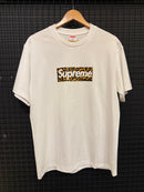 Camiseta SUPREME Leopard White - Pronta Entrega