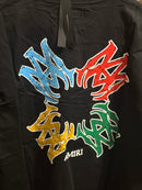 Camiseta Amiri Kids Preta - Pronta Entrega