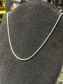 Corrente Prata Baiana Slim Prata - Pronta Entrega