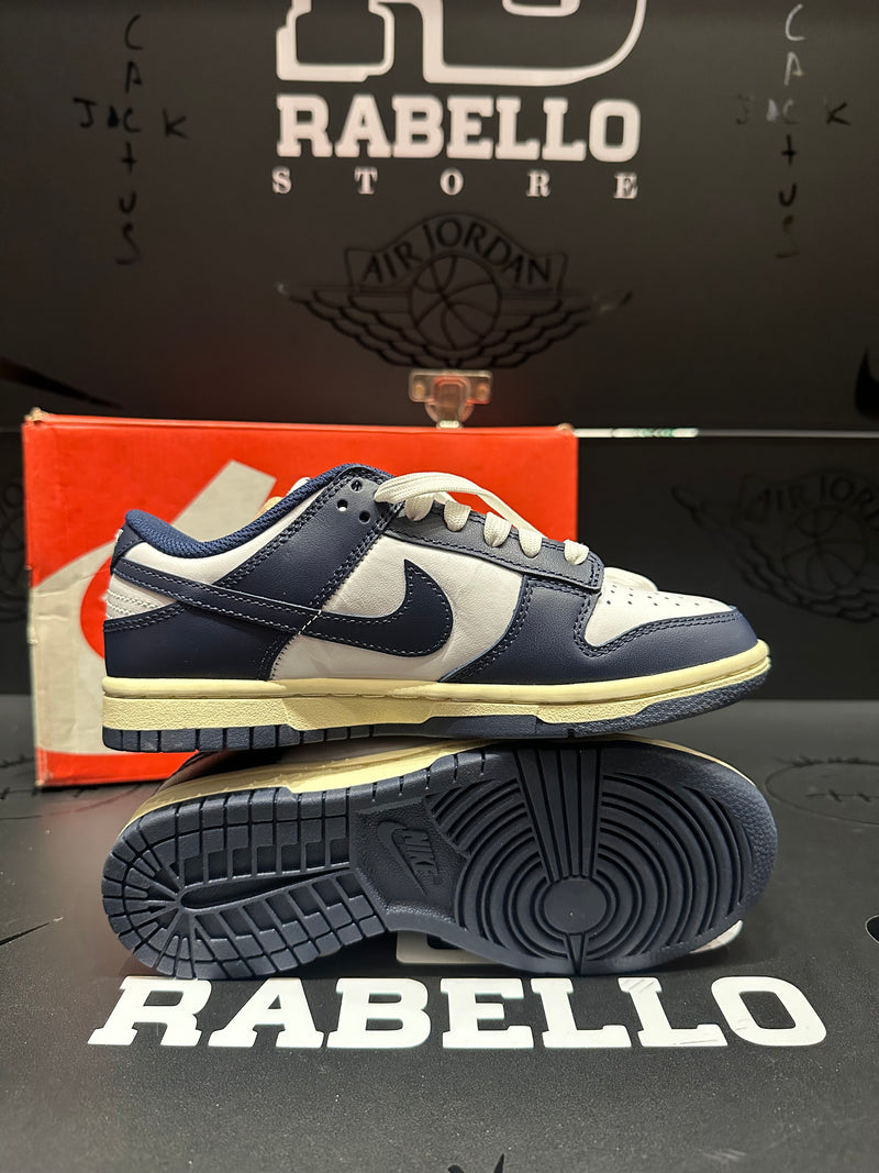Tênis Nike Dunk Low Vintage Navy - Pronta Entrega