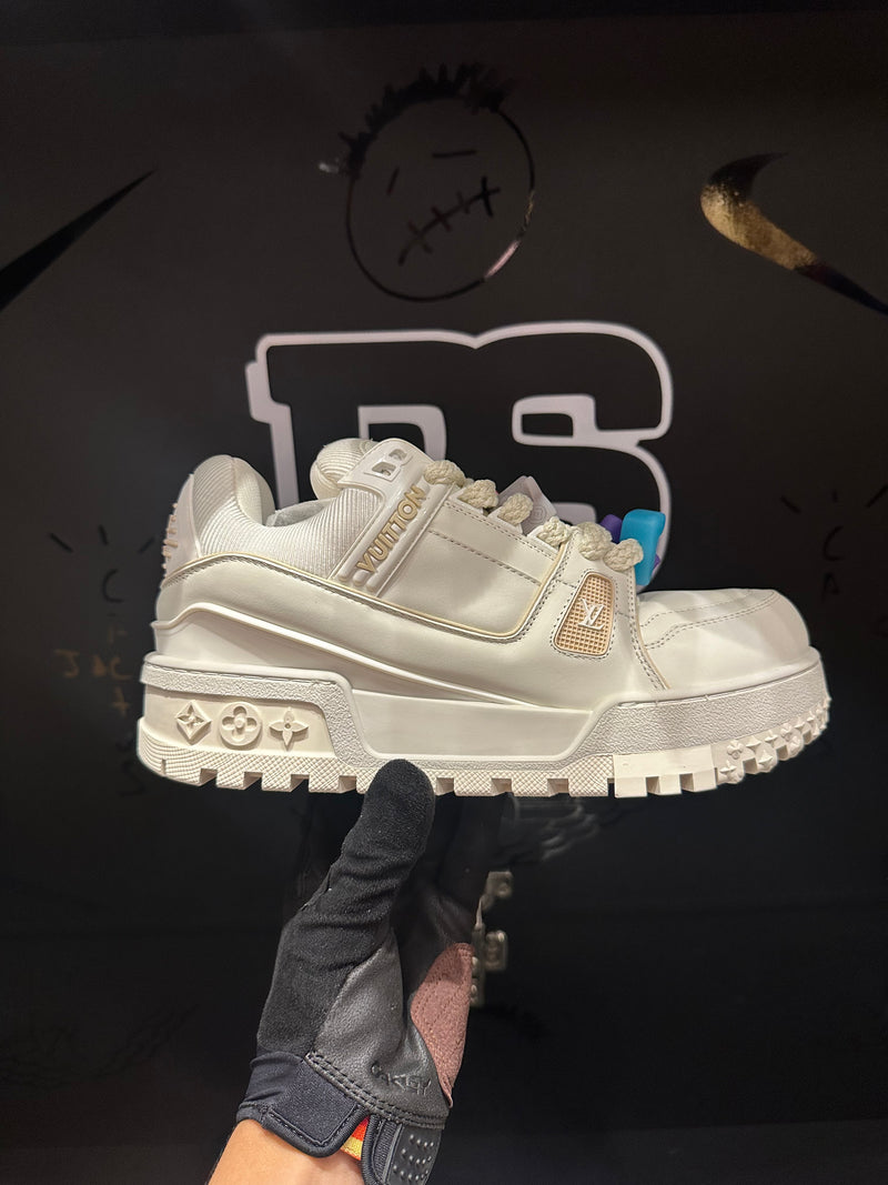 Tênis Louis Vuitton LV Trainer Maxi White - Pronta Entrega