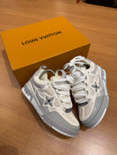 Tênis Louis Vuitton Skate White Grey - Pronta Entrega