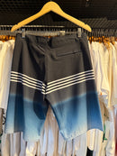 Short Oakley Surf Praia Logo Preto Azul - Pronta Entrega