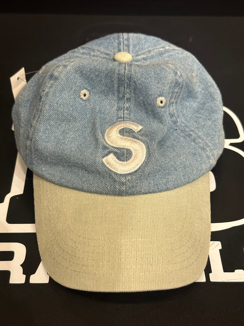 Boné Supreme 2 Tone S Logo 6-Panel - Pronta Entrega