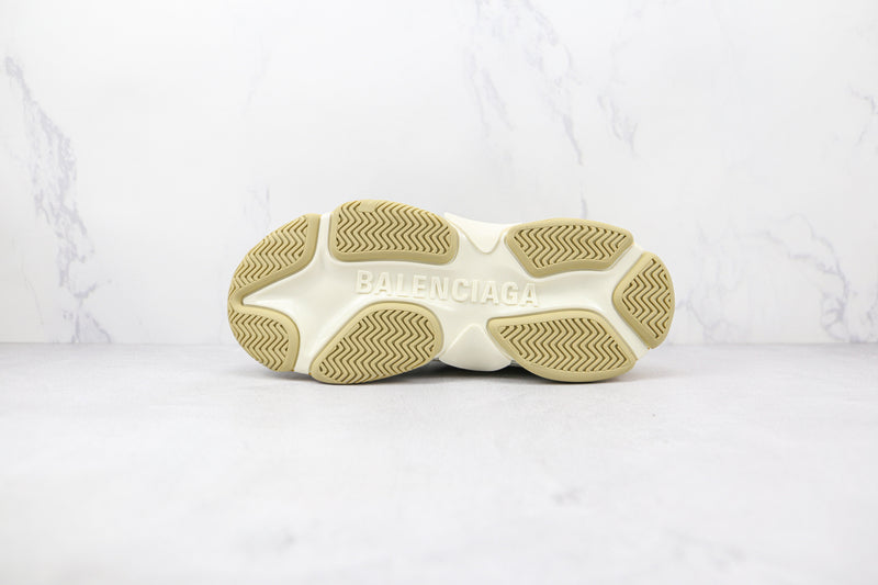 Gucci X Balenciaga The Hacker Project Triple S Beige Green Yellow - Encomenda