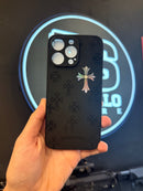 Case Chrome Hearts Black - Pronta Entrega