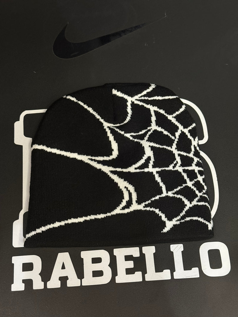 TOUCA GLOBAL SPIDER WEB BEANIE BLACK - PRONTA ENTREGA