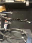 Óculos Miu Miu Redondo Armação Black Lente Clear - Pronta Entrega