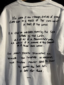 Camiseta Corteiz x Supreme Branca - Pronta Entrega