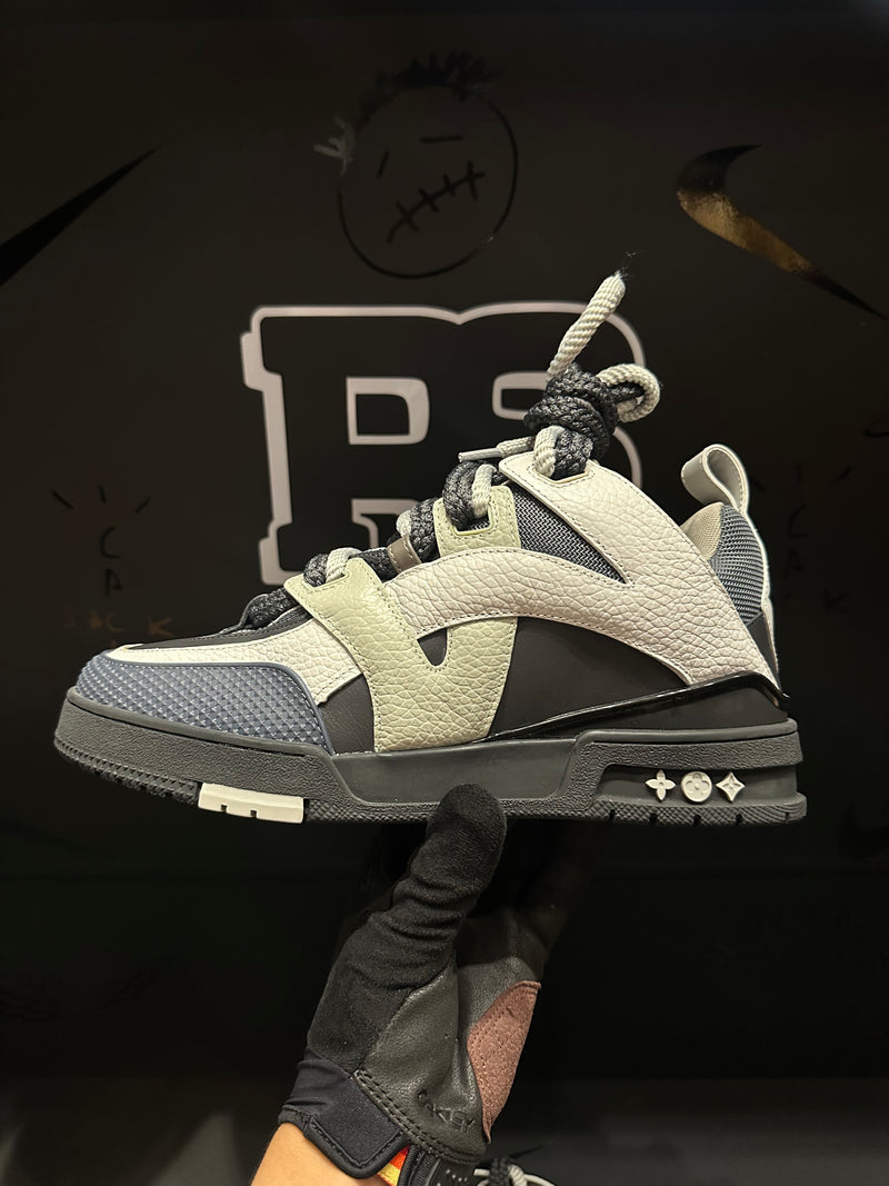Tênis Louis Vuitton LV Trainer Skate Gray - Pronta Entrega