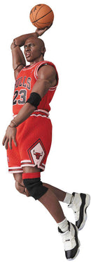 Action Figure Michael Jordan: Chicago Bulls NBA Uniforme Vermelho No. 100 Medicom Mafex - Pronta Entrega