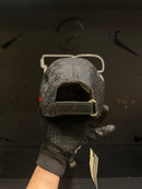 Boné Gucci Black Aba Curva Faixa Lateral - Pronta Entrega