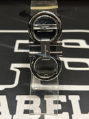 Cinto Ferragamo Preto Fivela Gancini 110 CM  - Pronta Entrega