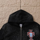 Moletom Vale Forever Sun Custered Zip Black