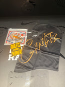 Balaclava Corteiz 667 Ski Mask Black Orange  - Pronta Entrega