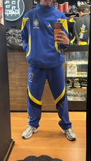 Conjunto Tracksuit Jordan Brasil Azul Amarelo 2026/27 - Pronta Entrega
