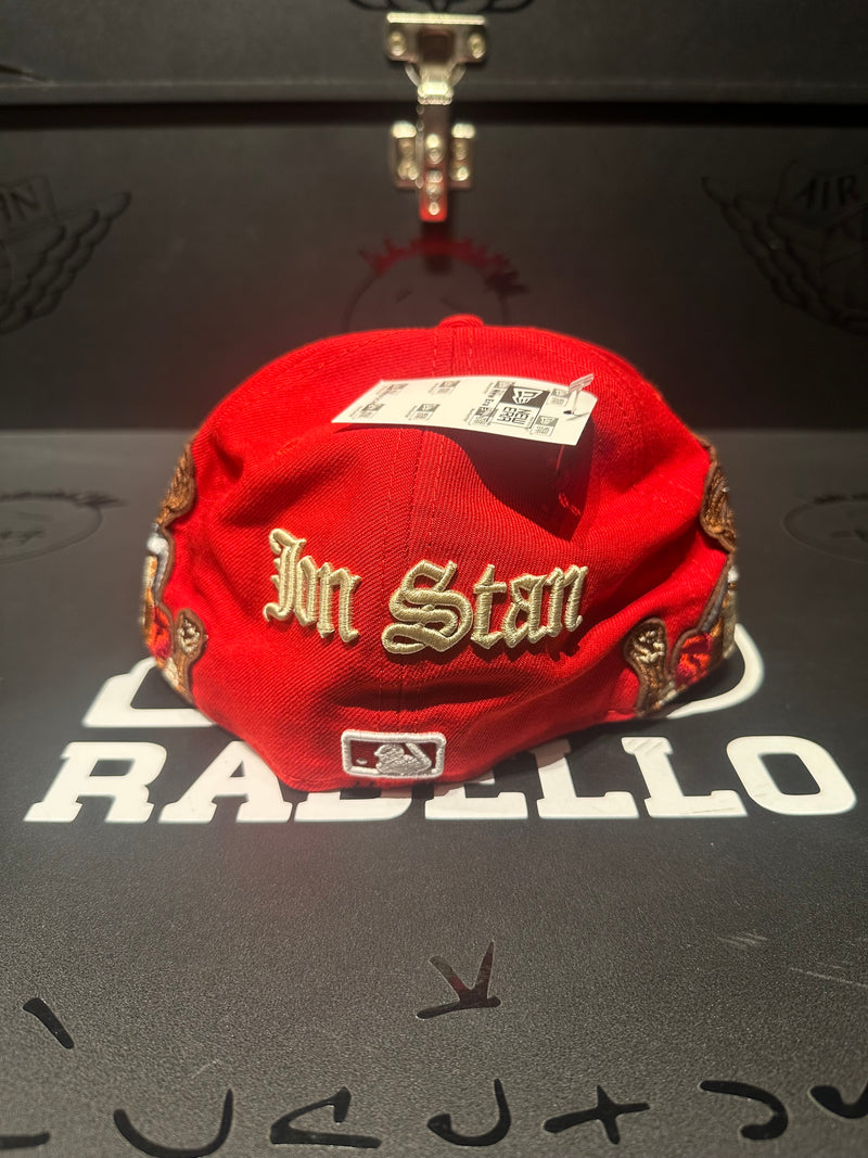 Boné Aba Reta New Era 59FIFTY Sox Red - Pronta Entrega