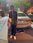 Conjunto Palm Angels Logo Tracksuit Black - Encomenda