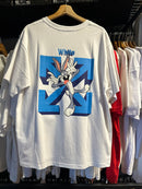 Camiseta OFF WHITE x LOONEY TUNES Branco - Pronta Entrega
