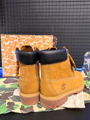 Bota Timberland x Bape x Undefeated 6-Inch - Pronta Entrega