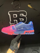 Tênis Louis Vuitton LV Trainer Pink - Pronta Entrega