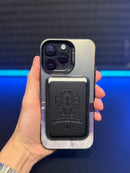 Carteira Chrome Hearts MagSafe Porta Cartão Courino Logo - Pronta Entrega